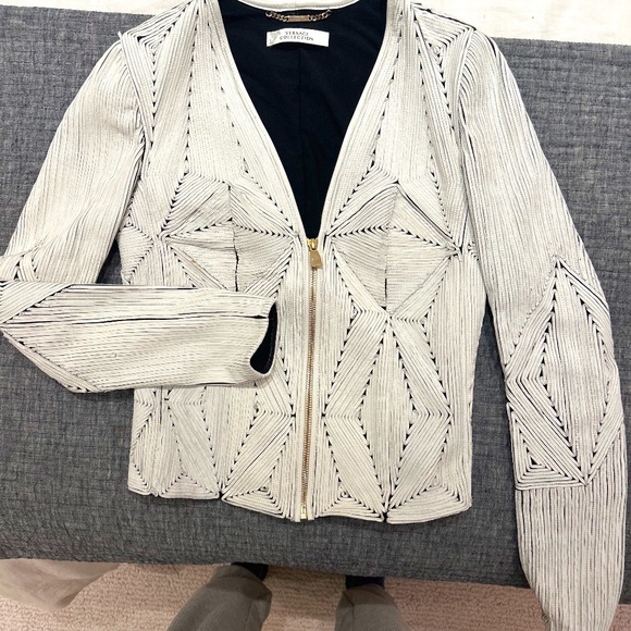 Versace leather jacket - Picture 1 of 6